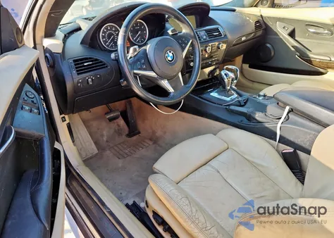 2009 BMW 650 I из США, поврежденный, VIN WBAEA535X9CV92362